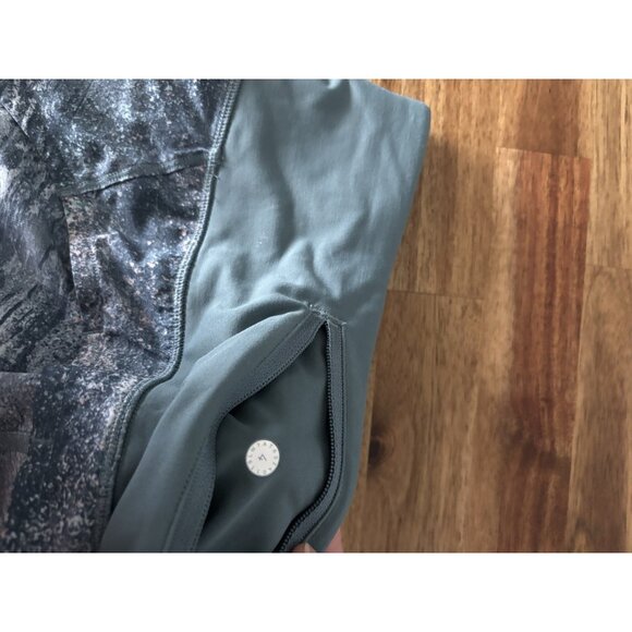 Lululemon Run Times Short II Azurite Mint Tint Multi/Mystic Green Size 4 Tennis - Picture 9 of 14